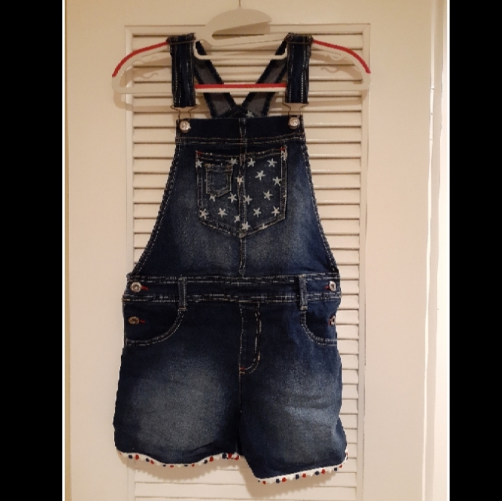 Jean Shorts Overalls